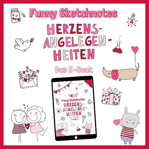 Ebook Funny Sketchnotes Herzensangelegenheiten