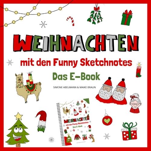 Ebook Weihnachten mit den Funny Sketchnotes