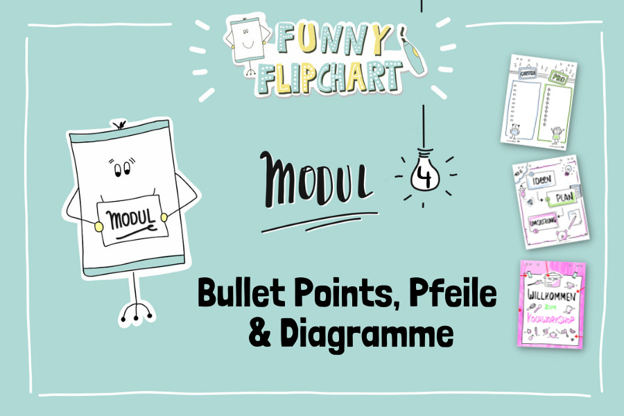 Modul 4 Bullet Points, Pfeile & Diagramme - Flipchart