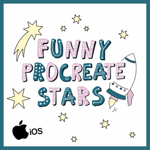 Funny Procreate Stars 2025