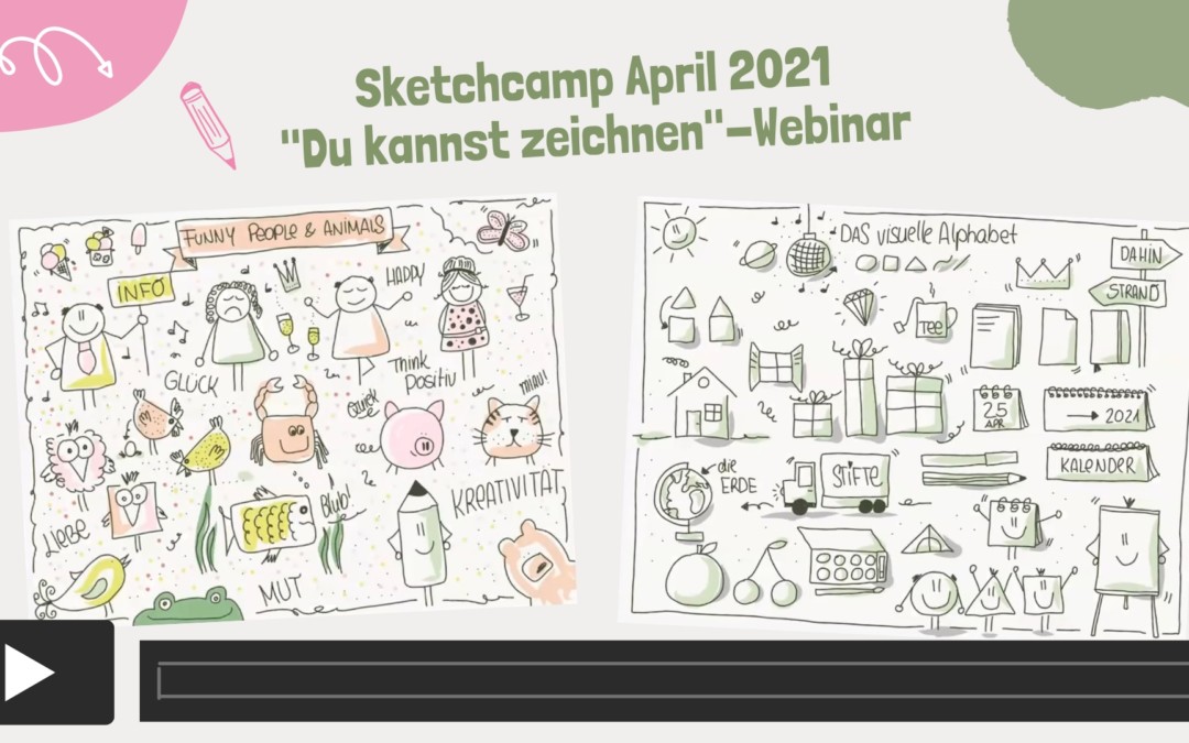 Webinar „Ich kann zeichnen“ Sketchcamp Mai 2021