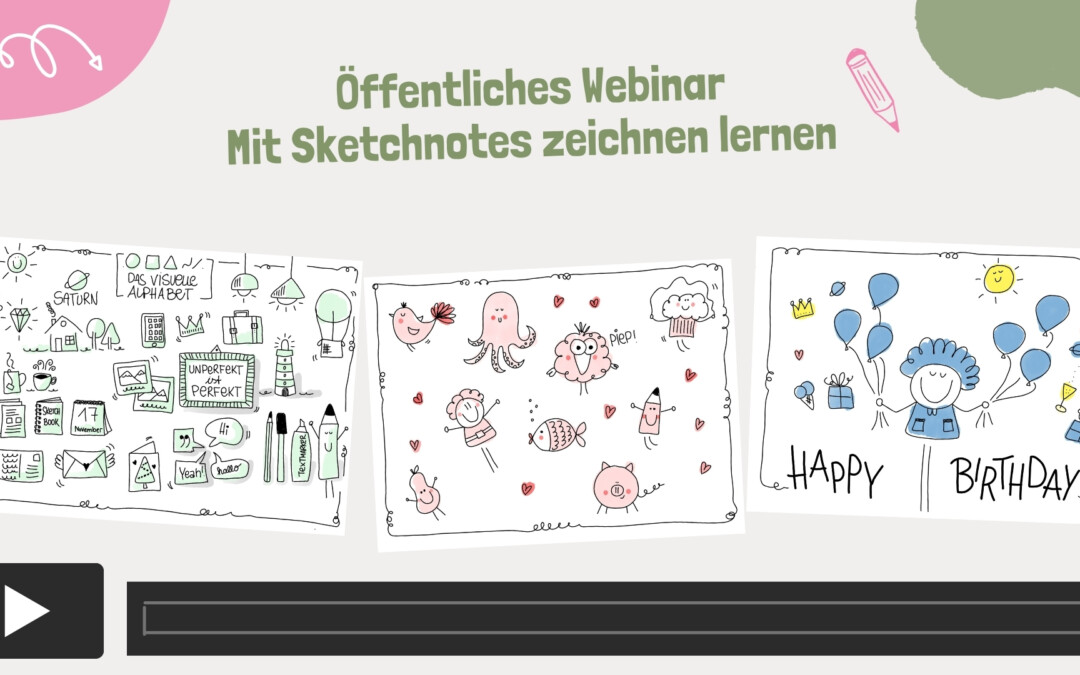 Öffentliches Webinar „Mit Sketchnotes Zeichnen lernen“ November (1)