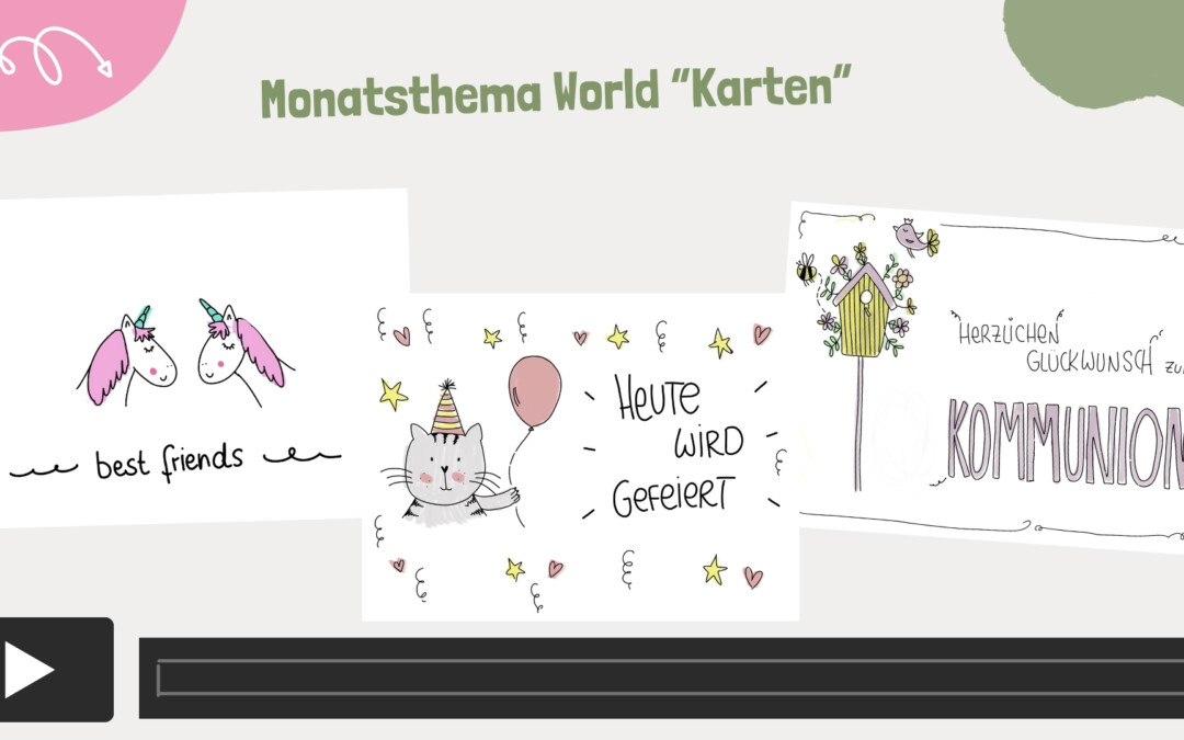 Webinar zum Monatsthema Karten