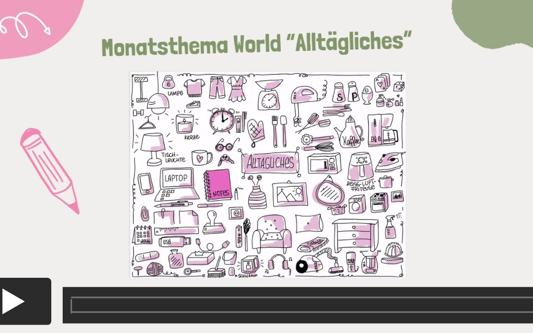 Webinar zum Monatsthema Alltägliches