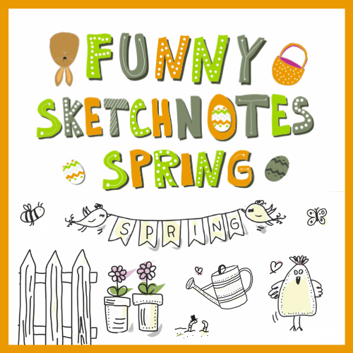 Funny Sketchnotes - Spring - Online-Kurs